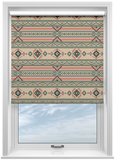 Cheyenne, Evergreen - Twist&Fit Roller Blind